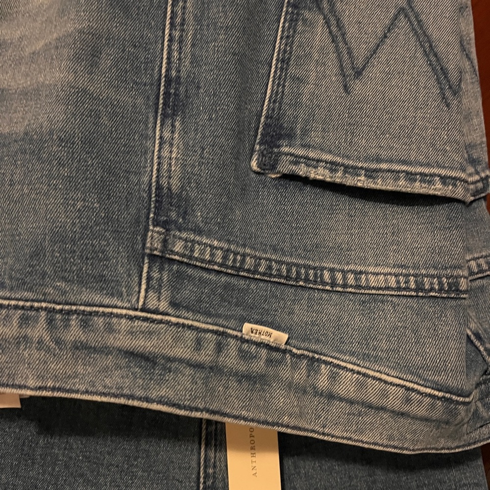 NWT Mother Brand Jean  wide leg Size 27